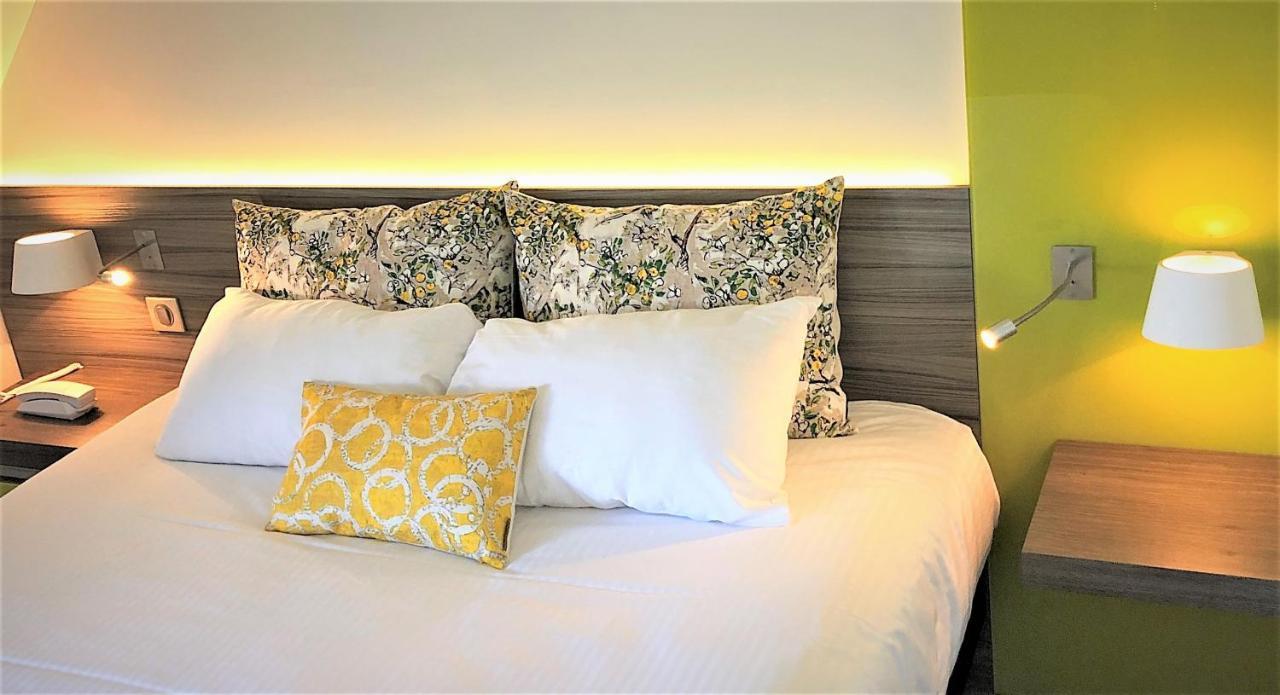 Logis Hotel & Restaurant Les Mouettes - Larmor Plage, Proche De Lorient Esterno foto
