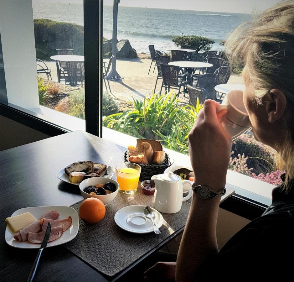 Logis Hotel & Restaurant Les Mouettes - Larmor Plage, Proche De Lorient Esterno foto