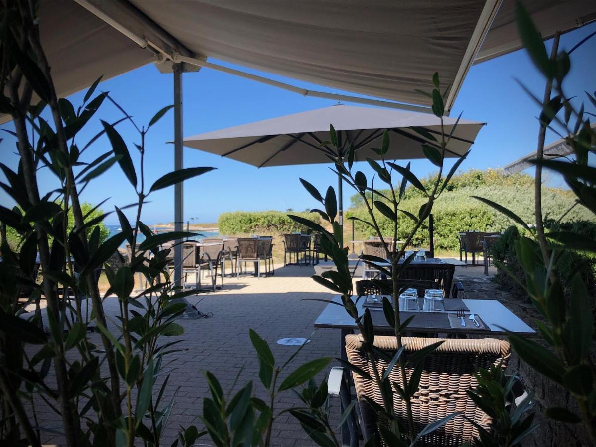 Logis Hotel & Restaurant Les Mouettes - Larmor Plage, Proche De Lorient Esterno foto
