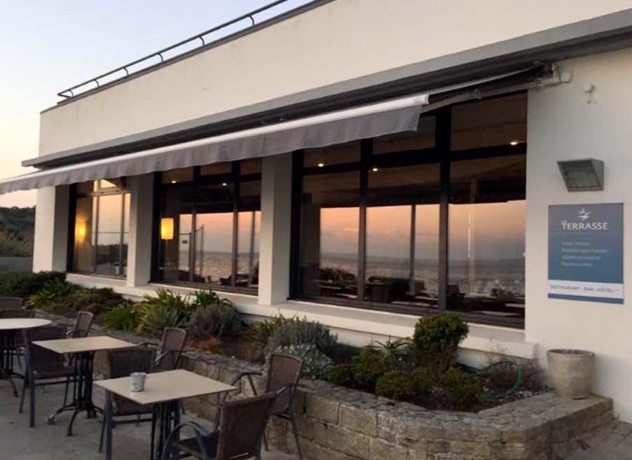 Logis Hotel & Restaurant Les Mouettes - Larmor Plage, Proche De Lorient Esterno foto