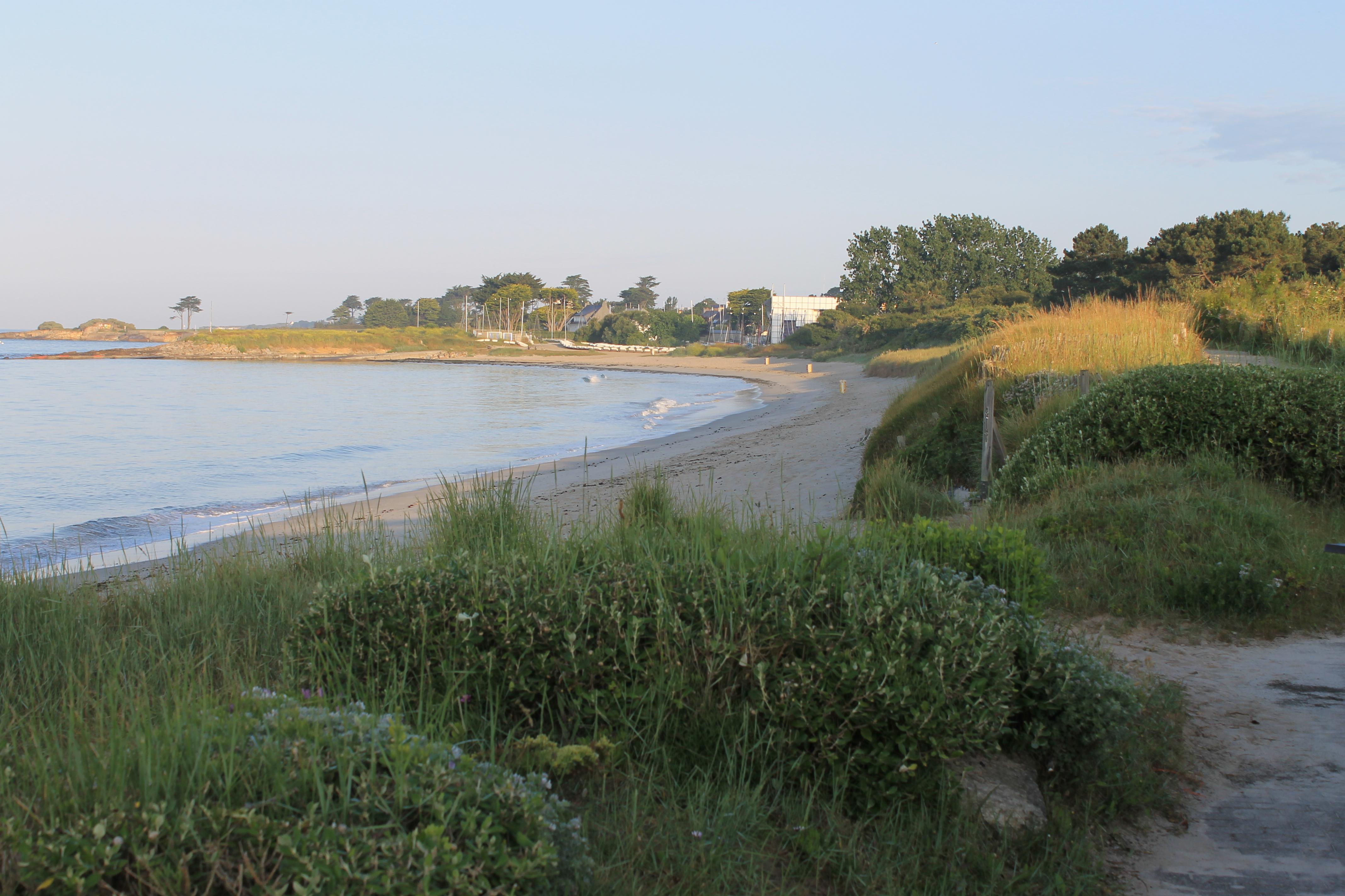 Logis Hotel & Restaurant Les Mouettes - Larmor Plage, Proche De Lorient Esterno foto