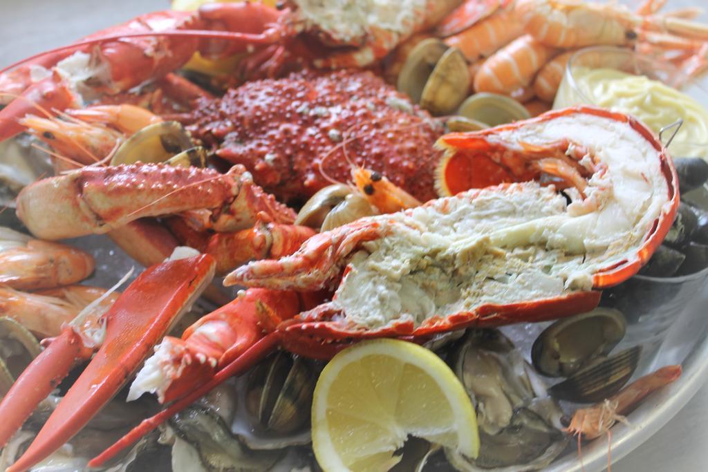 Logis Hotel & Restaurant Les Mouettes - Larmor Plage, Proche De Lorient Esterno foto