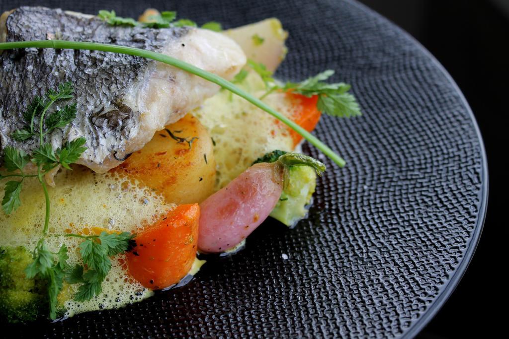 Logis Hotel & Restaurant Les Mouettes - Larmor Plage, Proche De Lorient Esterno foto
